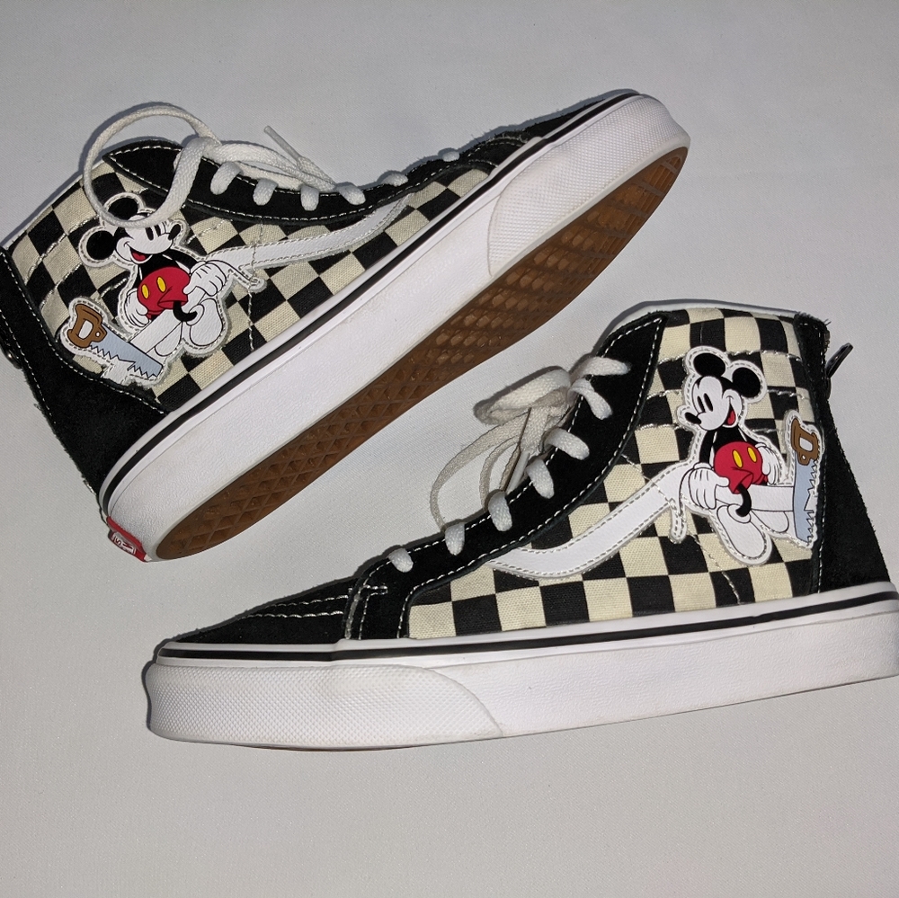 Van's Disney Mickey 90th Annv. Sk8Hi Zip Size Y3